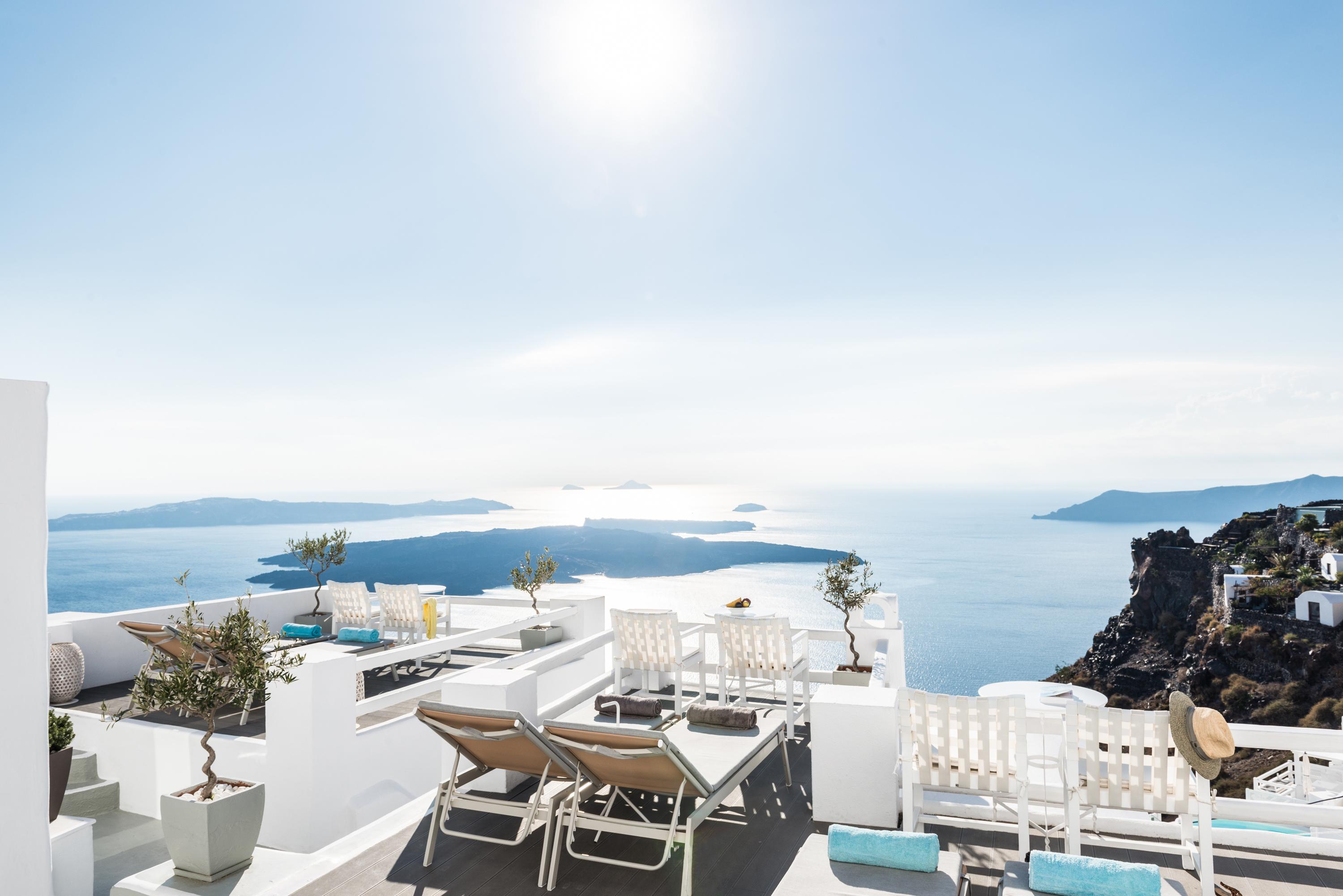 On The Rocks - Small Luxury Hotels Of The World (Adults Only) Imerovigli  Zewnętrze zdjęcie